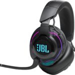 JBL Quantum 910 – Wireless Over-Ear Performance Gaming Headset with Head Tracking-Enhanced, Active Noise Cancelling and Bluetooth, QuantumSPATIAL 360, Low Latency Wireless System (Black)