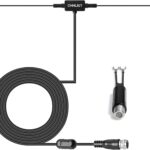 Universal FM Radio Dipole Antenna, 75 Ohm, 16ft, Screw F Male Plug for Home AV Audio Stereo Receiver Indoor