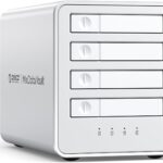 ORICO 40Gbps SSD External Hard Drive Enclosure NVME M.2 All-Flash Docking Station Up 32TB for 4K/8K Video Editing/Data Transfer-8848U4