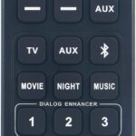 RC-1230 Replacement Remote Control fit for Denon Home Theater System 30701026600AD DHT-S316 DHTS316