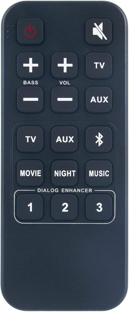 RC-1230 Replacement Remote Control fit for Denon Home Theater System 30701026600AD DHT-S316 DHTS316