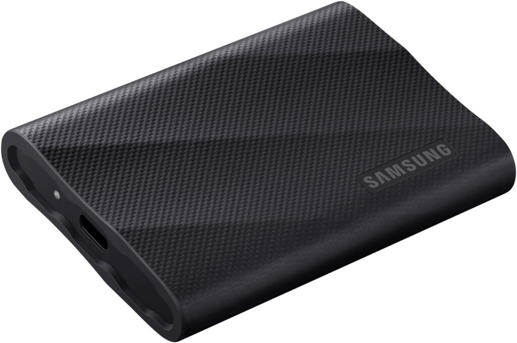 Samsung T9 4TB External SSD, USB3.2 Gen2 x 2, Up to 2,000 MB/s, iPhone 15 Operation Verified, MU-PG4T0B-IT/EC