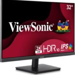 ViewSonic VS3225-2K 32 inch Monitor QHD (2560p x 1440p), IPS Panel, 75Hz, 4ms GTG, HDR10, HDMI, DP, Frameless, 3 Years Warranty.