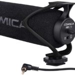 COMICA CVM-V30 LITE Video Microphone,Super-Cardioid Condenser On-Camera Shotgun Microphone for Canon Nikon Sony Panasonic DSLR Cameras,Mic for iPhone Android Smartphone with 3.5mm Jack(Black)