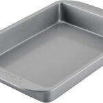 Farberware Nonstick Bakeware Baking Pan / Nonstick Cake Pan, Rectangle – 9 Inch x 13 Inch, Gray