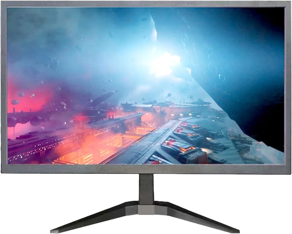 19 inch HD (1440 x 900) Monitor, 60Hz Refresh Rate, HDMI x1, Small Thin Monitor for laptops, Computers and desktops,LED Display, VGA/HDMI Connection. VESA:75 * 75MM