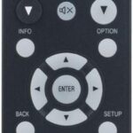 RC-1217 Replacement Remote Fit for Denon Integrated Network AV Receiver AVR-S730H AVR-X1400H