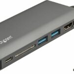 StarTech.com USB C Multiport Adapter – USB-C Travel Dock to 4K HDMI, 3x USB 3.0 Hub, SD/SDHC, GbE, 60W PD 3.0 Pass-Through – Portable USB-C Mini Docking Station USB Type-C/Thunderbolt 3 (DKT30CSDHPD3)