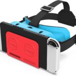 VR Headset, Designed for Nintendo Switch & Switch OLED Accessories for Switch VR Games, Labo VR and YouTube VR, VR Glasses with Adjustable Pupil Distance and Adjustable Switch Goggles Strap