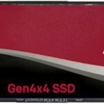 A901 500GB SLC Cache NVMe 1.4 PCIe Gen 4×4 M.2 2280 SSD Internal Solid State Drive 3D NAND R/W Speed Upto 7000/4000 MB/s HMB 3D Cooling Technology Compatible with PS5 Storage for Gaming Upgrades