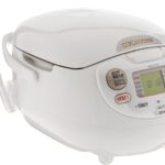 Zojirushi NS-ZCC10 5-1/2-Cup Neuro Fuzzy Rice Cooker and Warmer, Premium White