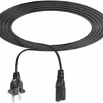 FITE ON 5ft AC in Power Cord Outlet Socket Cable Plug Lead Compatible with VIZIO SB3820-C6 38 2.0 Channel, SB3851-C0 5.1 Channel Home Theater Sound Bar Soundbar Wireless Bluetooth Speaker System