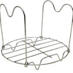 Steamer Rack Trivet with Handles for Instant Pot 6 Qt 8 Qt, Alamic Instant Pot Trivet with Handles for Electric Pressure Cookers 6 Qt 8 Qt