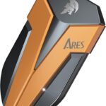 DATO 1TB External SSD, ARES Amber Shield Portable SSD w/LED, Up to 1600/1500 MB/s, OTG-Supported, Waterproof USB 3.2 Gen 2×2 Type C Rugged External Solid State Drive