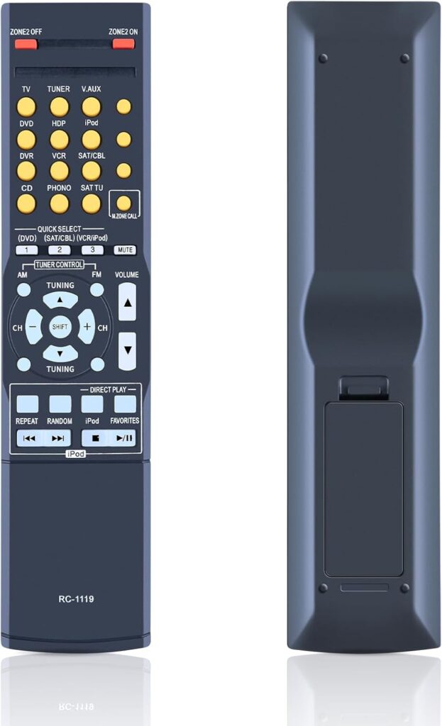 RC-1119 rc1119 Replacement Remote Control Applicable for Denon AV Receiver AVR-2310 AVR2310CI AVR2310 AVR-2310CI