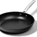 Granitestone 8 Inch Non Stick Frying Pans Nonstick Frying Pan Skillet, Hard Anodized Pan for Cooking Eggs, Omelette, Nonstick Skillet, Non Stick Induction Pans, Oven and Dishwasher Safe, Black