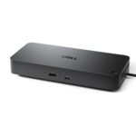 Dell Pro Dock WD25 – USB Type-C with DP Alt Mode Connector, DisplayPort/HDMI/USB 3.2 Gen2 Connectivity, Up to 100-Watt Power delivery – Black