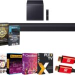 Samsung Q Series Soundbar HW-Q900F 7.1.2 ch Subwoofer (2025) Bundle with Premiere Movies Streaming, 2X HDMI Cable, CPS 26 Month Protection & Deco Gear Complete Home Theater Beginner’s Guidebook