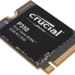 Crucial P310 2TB M.2 2230 SSD, PCIe Gen4 NVMe, Up to 7,100MB/s, Ideal for Steam Deck, ASUS ROG Ally, MSI Claw, Mini PCs & Ultrabooks, Solid State Drive – CT2000P310SSD2