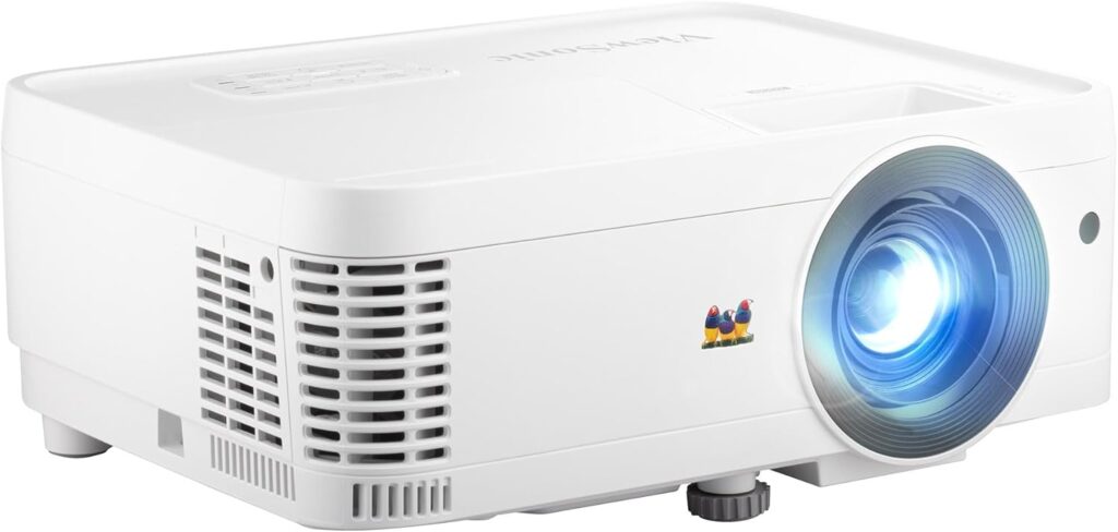 ViewSonic PX700HDH DLP 1080p Projector with 3700 Lumens, Supercolor, 1.1x Optical Zoom, 22000:1 Contrast Ratio, Dual HDMI, and Vertical Keystone for Home Theater
