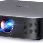 [Short Throw/1200ANSI/Built in Apps] Projector 4K with WiFi and Bluetooth, TOF Auto Focus Keystone Smart Projector for Dolby Audio Home Theater Movie, Kogata Outdoor Projector Portable Ceiling
