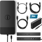 Dell WD22TB4 Docking Station, Performance Thunderbolt 4 Dock – 3 Year Warranty, WD22TB4 with 180W Power Adapter + 130W Power Delivery + ZoomSpeed HDMI Cable + ZoomSpeed DisplayPort Cable