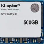 Kingston NV3 500GB M.2 2230 NVMe SSD | Up to 5000MB/s | SNV3SM3/500G