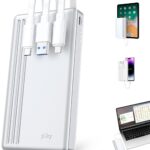 ySky Portable External Hard Drive for iPhone iPad MacBook Computer,1TB Photo Stick USB Storage Device for Memory Extension of iOS & USB C Android Phones& Windows PC【MFi Certified,One-Touch Backup】