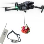 Universal Drone Airdrop System, Release Device, Payload Clip, Airdropper, Fish Bait Delivery Device , Drone Accessories, Compatible with DJI Mavic Mini 4 Pro, Mini 3, Mini 2, Air 2, Air 2S, Air 3, Mavic 3, Mavic 2, Spark (Airdrop Device)