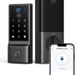 eufy Security Smart Lock C220, Fingerprint Keyless Entry Door Lock, Built-in Wi-Fi, App Remote Control, Front Door Smart Lock Deadbolt, 8Months Battery, Reliable Power, IP53 Waterproof, BHMA Grade 3