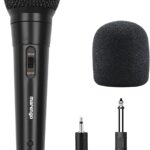 Marengo Handheld Wired Microphone, Cardioid Dynamic Vocal Mic with 13ft Cable and ON/Off Switch, Ideally Suited for Speakers, Karaoke Singing Machine, Amp, Mixer