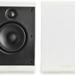 Polk Audio OWM3 Wall and Bookshelf Speakers | The Most High-Performance Versatile Loudspeaker Speakers | Paintable Grilles (Pair, White)