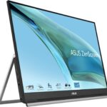 ASUS ZenScreen 24” 1080P Portable USB Monitor (MB249C) – FHD, IPS, Type-C, Speaker, Multi-stand Design, Kickstand, C-clamp Arm, Partition Hook, Carrying Handle, Work From Home Monitor, 3-Year Warranty