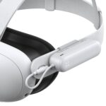 VIYISI Battery Pack for Meta Quest 3 and 2, 5000mAh Power Bank for Extended Playtime, Lightweight VR Charger Accessories Compatible with Oculus Quest Original and Elite Straps