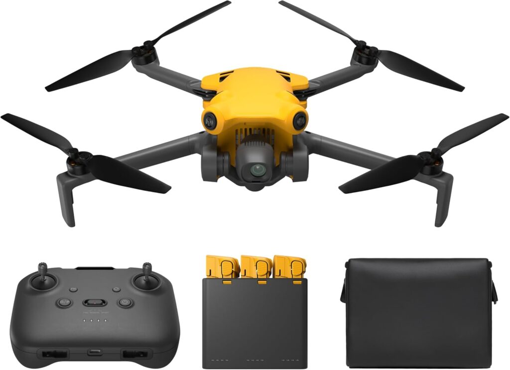 SKYROVER X1 Fly More Combo, Drone with Camera 4K for Adults, 8K Photo, Under 249g, 50000ft Transmission, 96-Min Flight Time with 3 Batteries