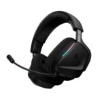 Corsair Void v2 MAX Wireless Gaming Headset for PC, PS5, PS4, Switch, Mobile – Simultaneous 2.4GHz+Bluetooth, Dolby Atmos, Sonarworks SoundID, 70Hr Battery, Fast Charging, Clear Microphone – Carbon