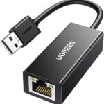UGREEN USB to Ethernet Adapter, 10/100 Mbps Network Adapter, with AX88772D Chip, RJ45 Wired LAN Dongle for Laptop, Compatible with Nintendo Switch MacBook Chromebook Windows macOS Linux (Not for Wii)