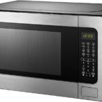 Black+Decker EM262AMY-PHB 2.2 Cu. Ft. Microwave with Sensor Cooking, Stainless Steel