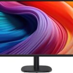 Amazon Basics 27 inch Monitor, FHD 1080P, Max 100Hz, VESA Compatible, Built-in Speakers, Black