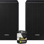 Samsung SWA-9500S/ZA Wireless Rear Speaker Kit w/Dolby Atmos for Soundbar Surround Sound (Renewed) Bundle with 2 YR CPS Enhanced Protection Pack