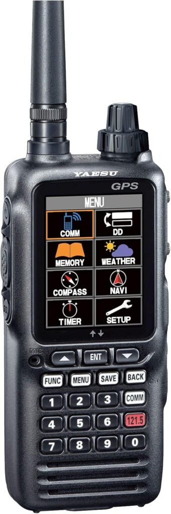 Yaesu FTA-850L Color Bluetooth NAV/COM Aviation Transceiver