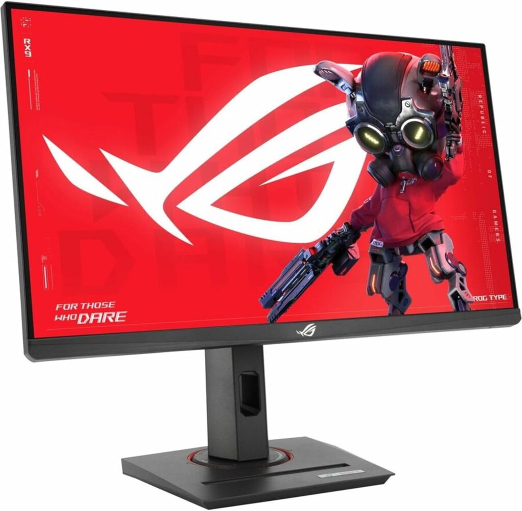 ASUS ROG Strix 25” (24.5-inch viewable) 1080P HDR Esports Gaming Monitor (XG259QNG) ― Full HD, 380 Hz, Fast IPS, 0.3ms, Extreme Low Motion Blur, AI Technology, DisplayWidget, 3 yr Warranty