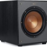 Klipsch R-100SW 10″ Subwoofer, Incredibly Deep Bass and an All-digital Amplifier,14 5″ x 12 5″ x 16 4″