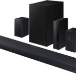 SAMSUNG 5.1 Channel Sound Bar with Wireless Subwoofer Q-Symphony & Dolby Atmos Audio – HW-Q65C/ZA (Renewed)