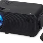 GPX Mini Projector with Bluetooth, USB and SD Media Ports, Includes Remote (PJ609B), Black