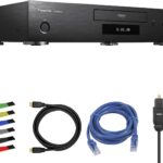 Panasonic DP-UB9000P1K: HDR10+, 4K UHD, Dolby Vision Network Streaming Blu-ray Disc Player + HDMI Cable + Optical Audio Cable