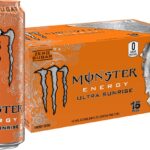Monster Energy Ultra Sunrise, Sugar Free Energy Drink, 16 Fl Oz (Pack of 15)