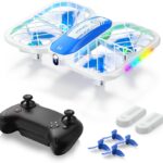 Mini Drone for Kids 8-15, Indoor Drones Gifts for Boys 8-12, Boys Toys Age 8-10, Beginner Drones with Propeller Protection, Throw to Go, Altitude Hold, 3D Flips and Headless Mode