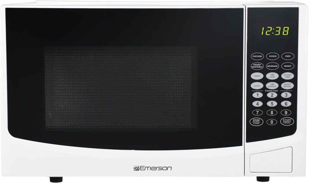Emerson MW9255W Countertop Microwave, White