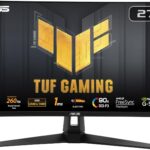 ASUS TUF Gaming 27” 1440P Gaming Monitor (VG27AQM1A) – QHD (2560 x 1440), 260Hz, 1ms, Fast IPS, Extreme Low Motion Blur Sync, Freesync Premium, G-SYNC Compatible, DisplayHDR400, 3 Year Warranty